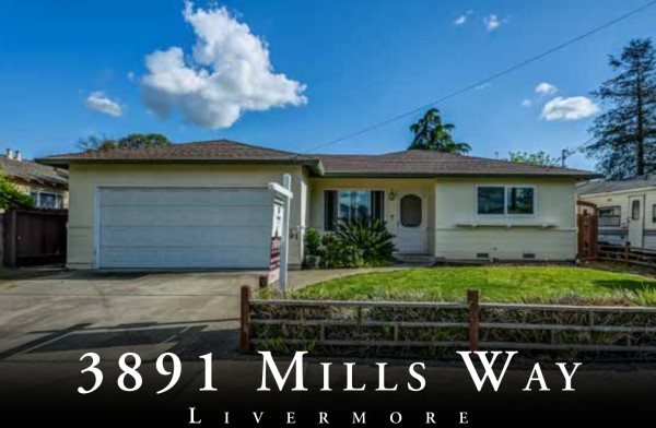3891 Mills Way, Livermore, CA 94550